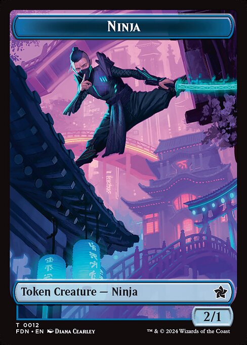 Ninja highlighted card art