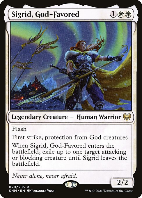 Sigrid, God-Favored from Kaldheim
