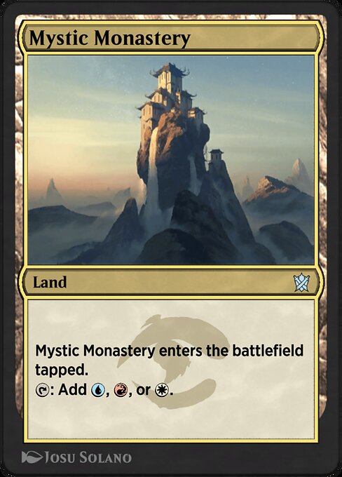 Mystic Monastery from Khans of Tarkir
