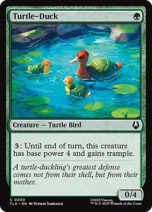 Turtle-Duck highlighted card art