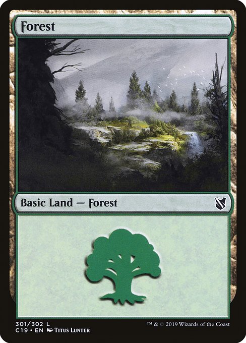 Forest from Commander 2019
