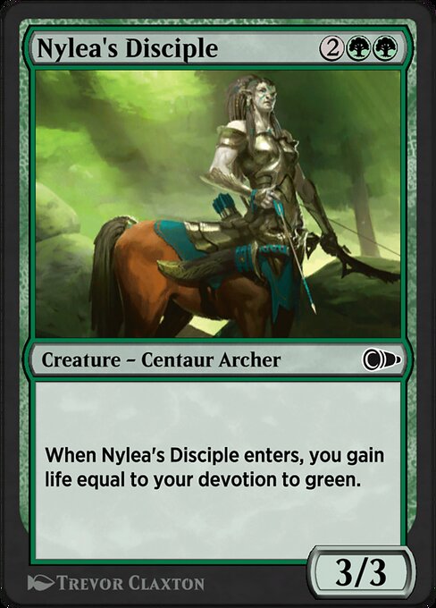 Nylea's Disciple highlighted card art