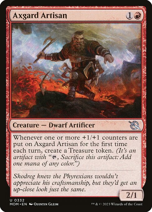 Axgard Artisan highlighted card art