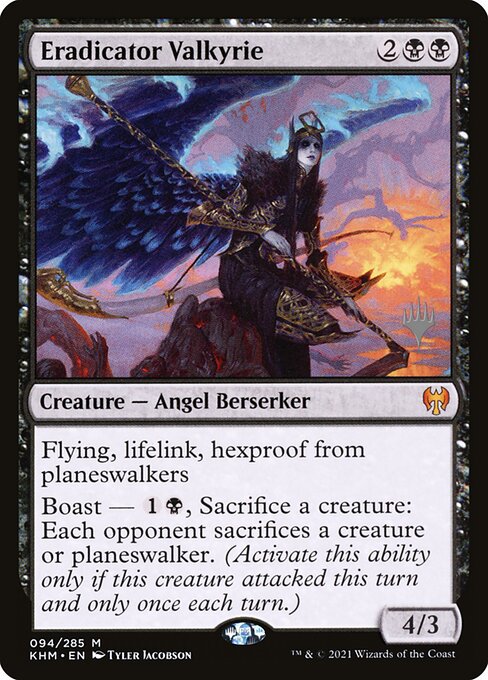Eradicator Valkyrie from Kaldheim Promos