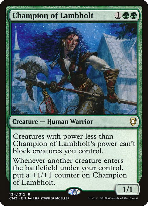 Champion of Lambholt from Commander Anthology Volume II