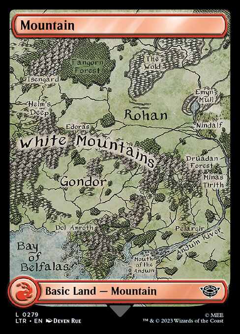 Mountain from The Lord of the Rings: Tales of Middle-earth