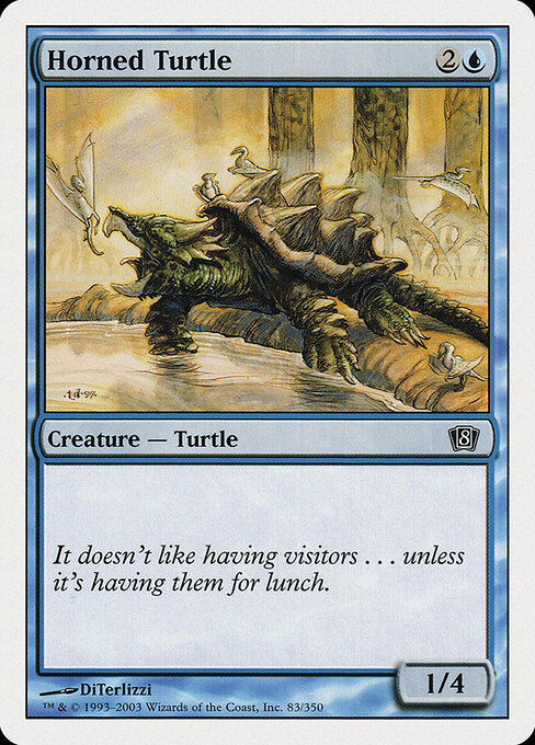 Horned Turtle from Eighth Edition