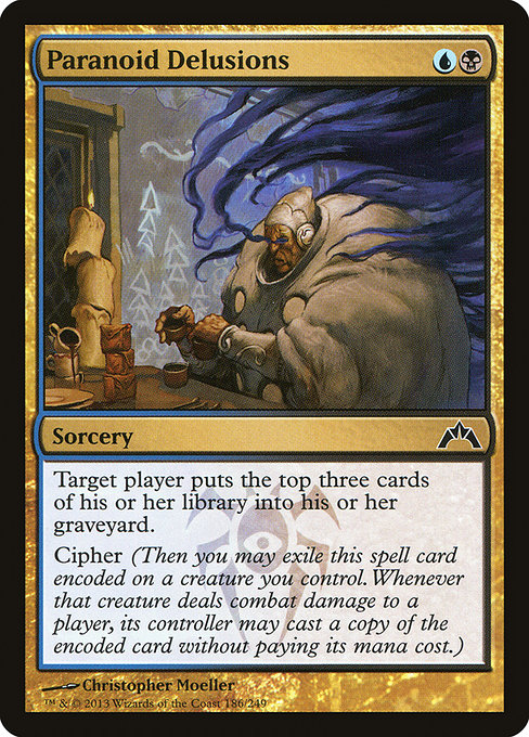 Paranoid Delusions highlighted card art