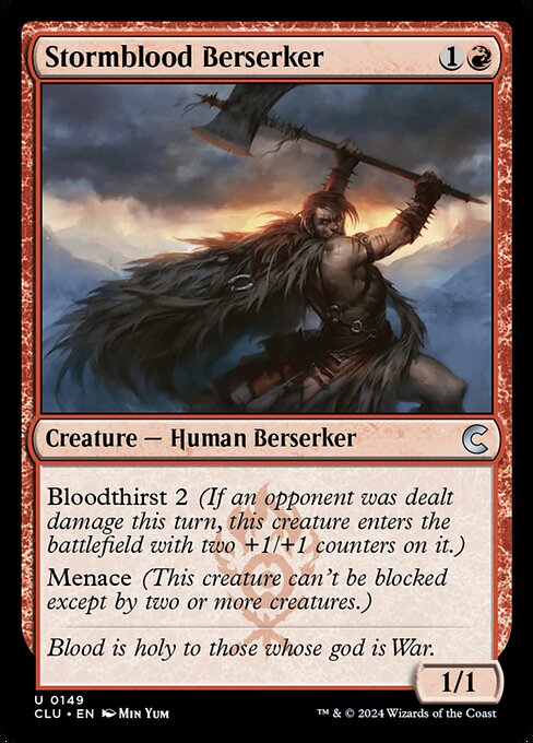 Stormblood Berserker highlighted card art