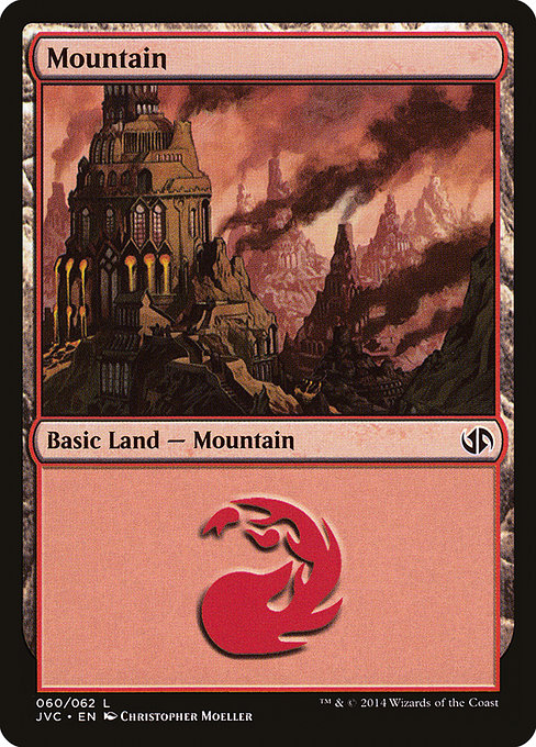 Mountain from Duel Decks Anthology: Jace vs. Chandra