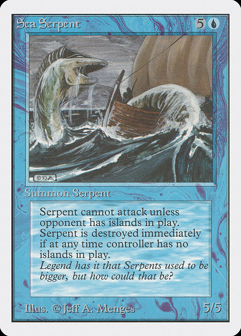 Sea Serpent from Unlimited Edition