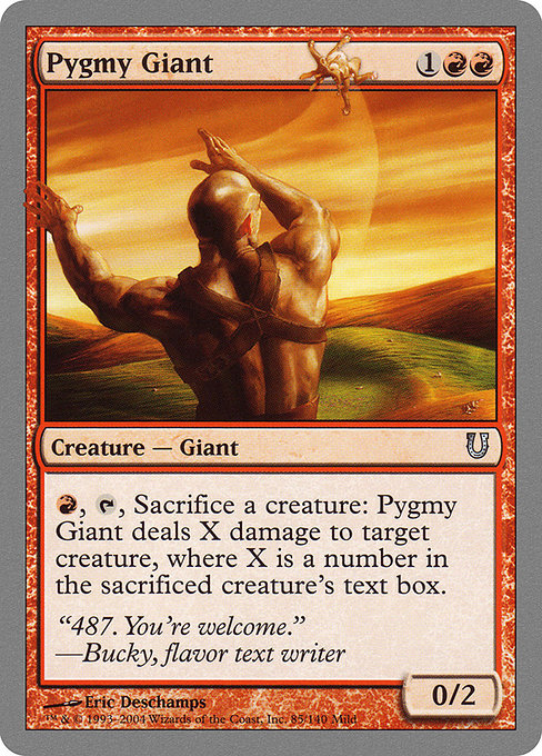 Pygmy Giant highlighted card art