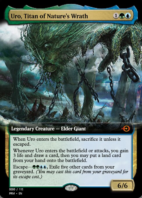 Uro, Titan of Nature's Wrath from Magic Online Promos
