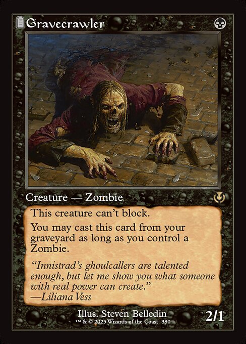 Gravecrawler from Innistrad Remastered