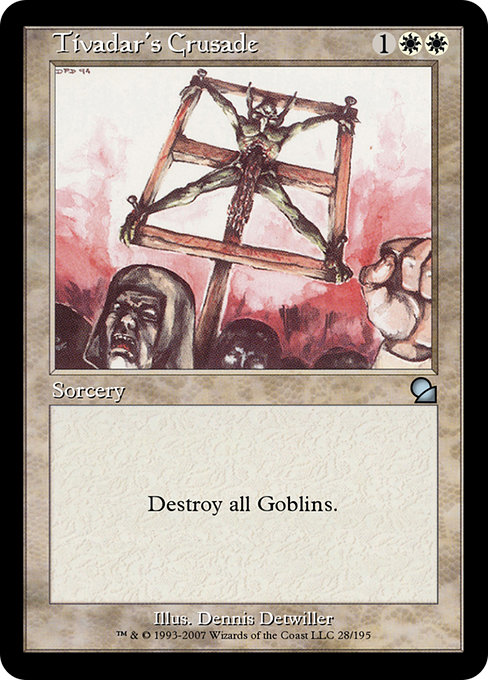 Tivadar's Crusade highlighted card art