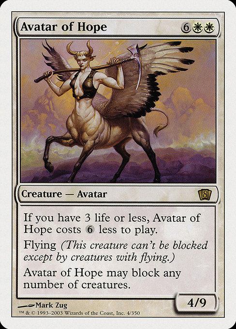 Avatar of Hope from Eighth Edition