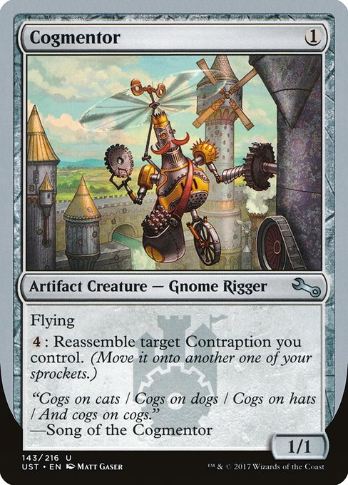 Cogmentor highlighted card art
