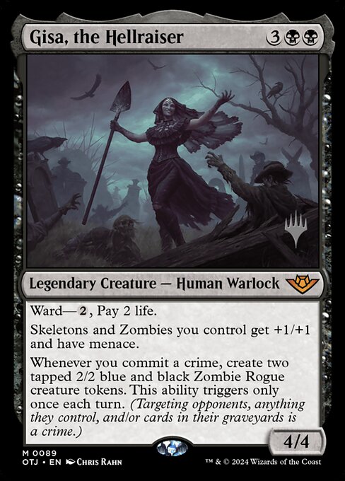 Gisa, the Hellraiser from Outlaws of Thunder Junction Promos