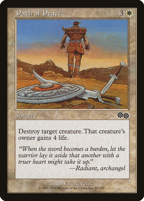 Path of Peace from Urza's Saga