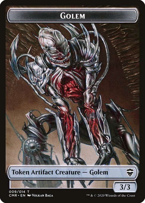 Golem from Commander Legends Tokens