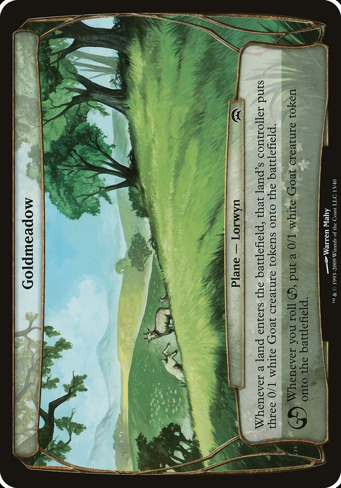 Goldmeadow from Planechase Planes