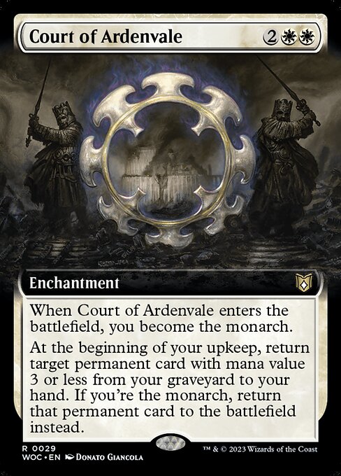 Court of Ardenvale from Wilds of Eldraine Commander
