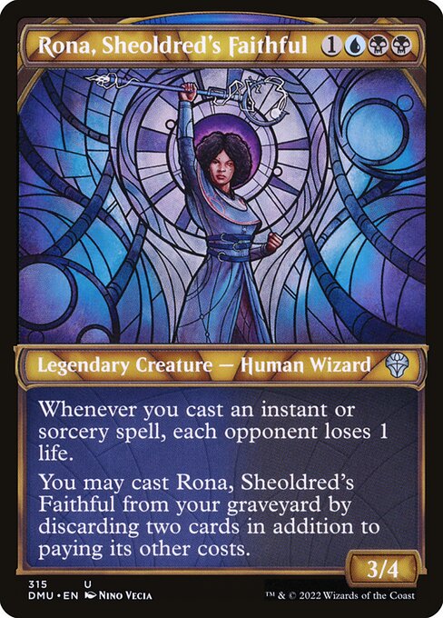 Rona, Sheoldred's Faithful from Dominaria United