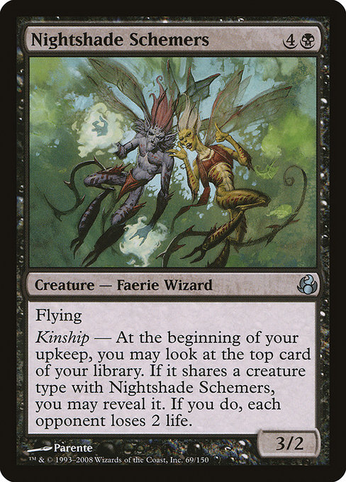 Nightshade Schemers highlighted card art
