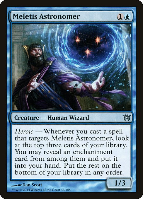 Meletis Astronomer highlighted card art