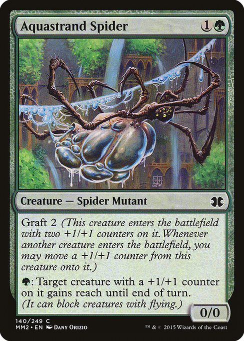Aquastrand Spider highlighted card art