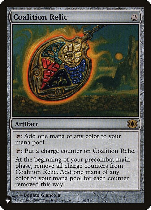 Coalition Relic from The List