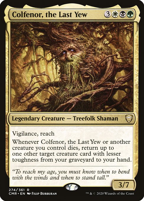 Colfenor, the Last Yew from Commander Legends