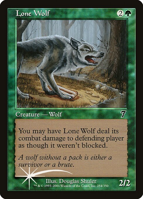 Lone Wolf from Seventh Edition