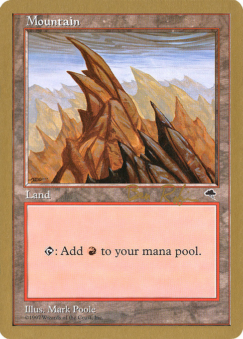 Mountain from World Championship Decks 1998