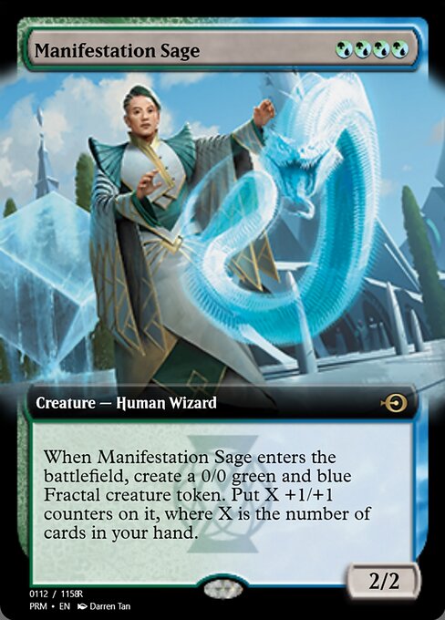 Manifestation Sage highlighted card art