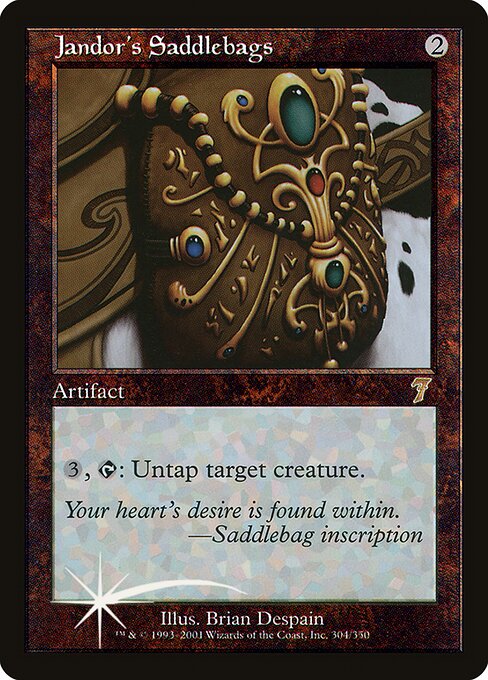 Jandor's Saddlebags highlighted card art