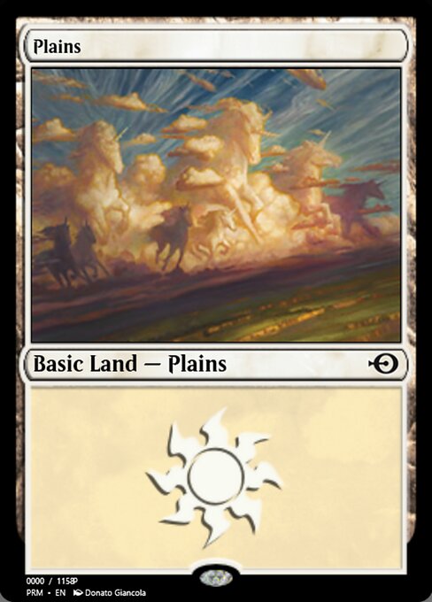Plains from Magic Online Promos