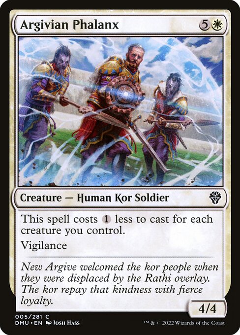 Argivian Phalanx from Dominaria United
