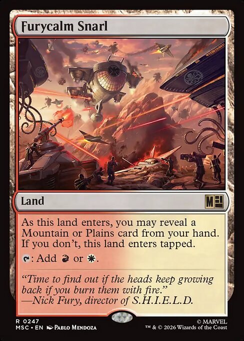 Furycalm Snarl highlighted card art