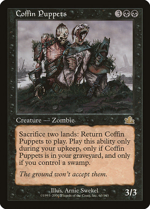 Coffin Puppets highlighted card art
