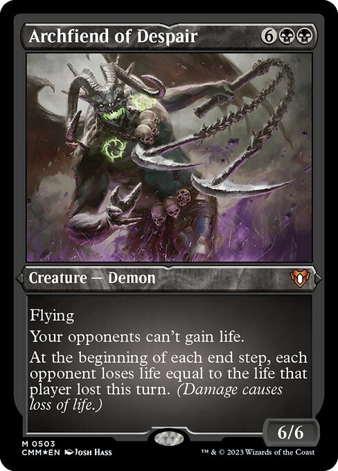 Archfiend of Despair highlighted card art