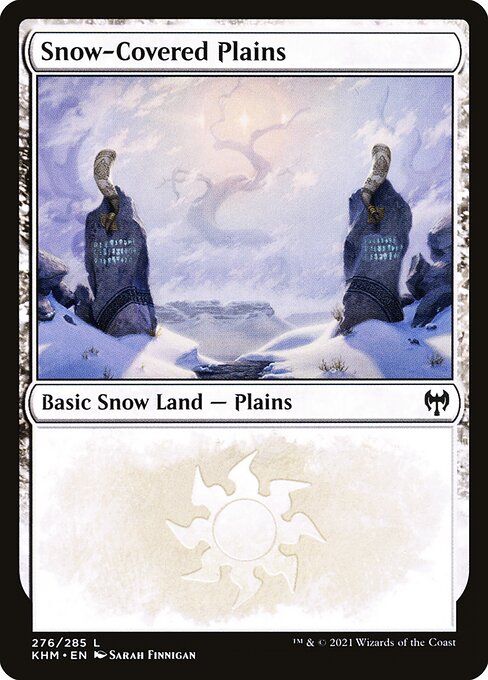 Snow-Covered Plains from Kaldheim