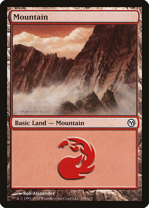 Mountain from Duels of the Planeswalkers