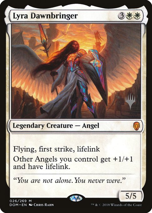 Lyra Dawnbringer from Dominaria Promos