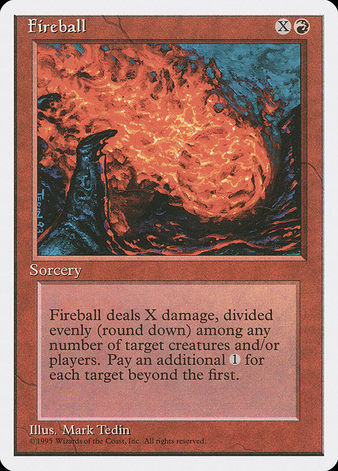 Fireball from Fourth Edition