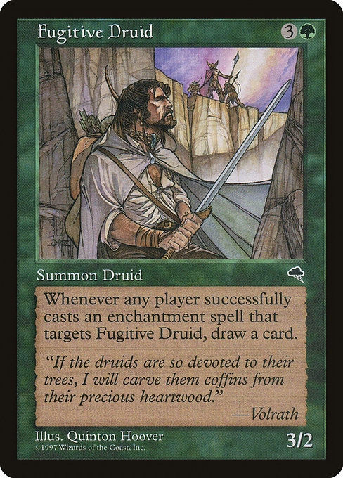 Fugitive Druid highlighted card art