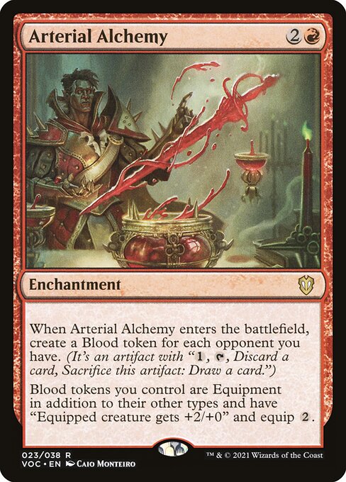 Arterial Alchemy from Crimson Vow Commander