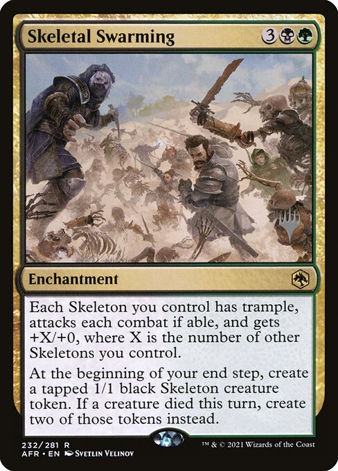 Skeletal Swarming from Adventures in the Forgotten Realms Promos
