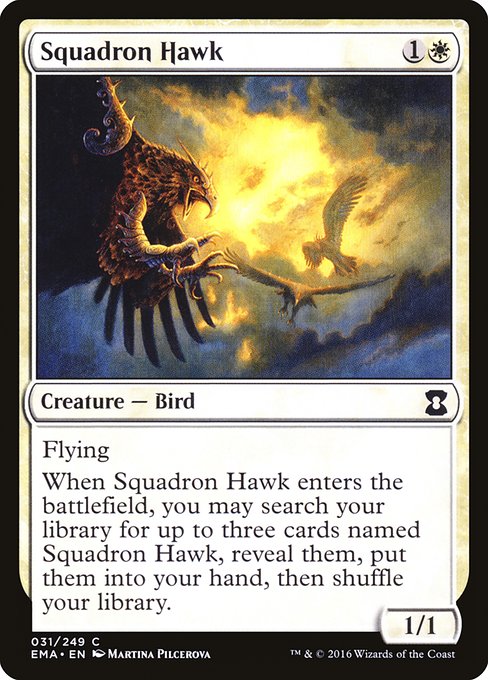 Squadron Hawk from Eternal Masters