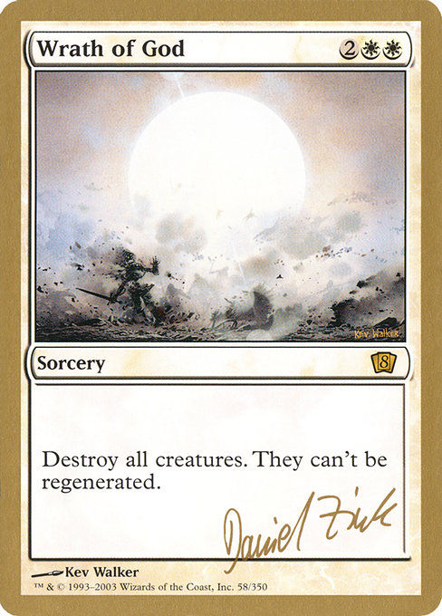 Wrath of God from World Championship Decks 2003